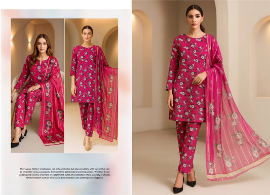 3 PC Bana Dora Staple Linen